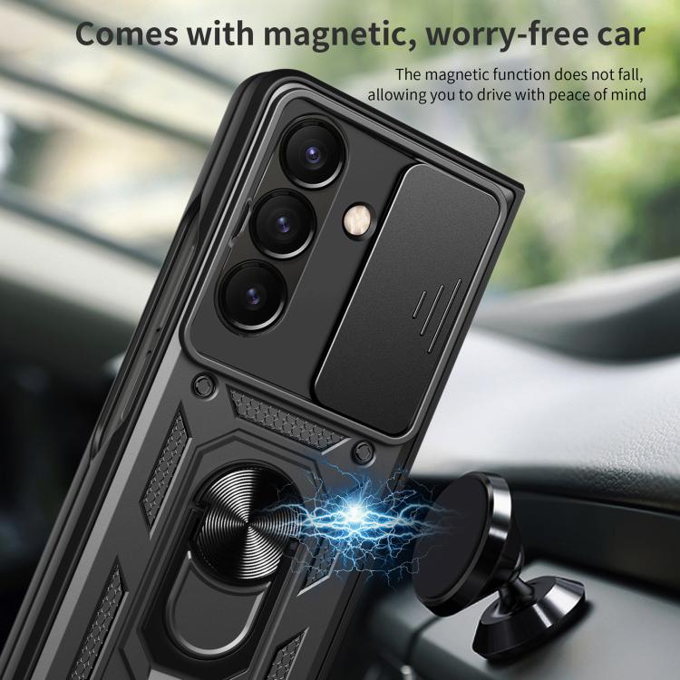Sliding Camera Cover Design TPU+PC Phone Case, For Samsung Galaxy Z Fold8, For Samsung Galaxy Z Fold7, For Samsung Galaxy Z Fold6