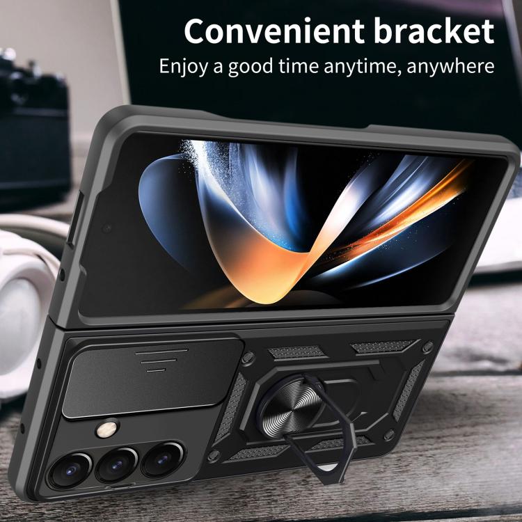 Sliding Camera Cover Design TPU+PC Phone Case, For Samsung Galaxy Z Fold8, For Samsung Galaxy Z Fold7, For Samsung Galaxy Z Fold6
