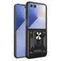 Armor Magnetic Bracket TPU+PC Phone Case, For Samsung Galaxy Z Flip8 5G, For Samsung Galaxy Z Flip7, For Samsung Galaxy Z Flip6