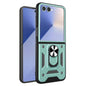 Armor Magnetic Bracket TPU+PC Phone Case, For Samsung Galaxy Z Flip8 5G, For Samsung Galaxy Z Flip7, For Samsung Galaxy Z Flip6