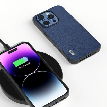 ABEEL Genuine Leather Luolai Series Phone Case, For iPhone 16 Pro Max, For iPhone 16 Pro, For iPhone 16 Plus, For iPhone 16, For iPhone 15 Pro Max, For iPhone 15 Pro