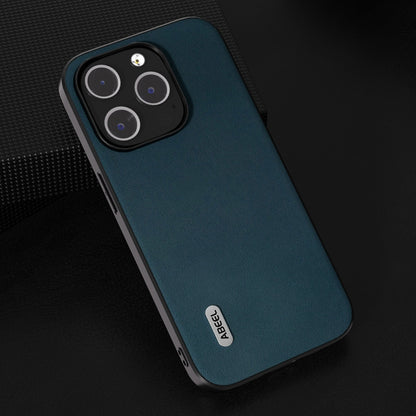 ABEEL Genuine Leather Xiaoya Series Phone Case, For iPhone 15 Plus, For iPhone 15, For iPhone 14 Plus, For iPhone 14, For iPhone 14 Pro, For iPhone 14 Pro Max