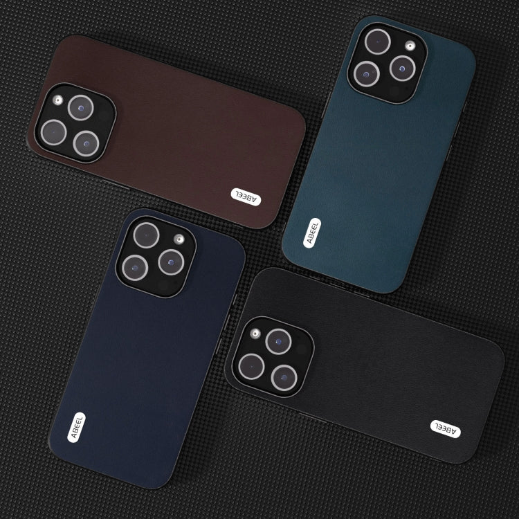 ABEEL Genuine Leather Xiaoya Series Phone Case, For iPhone 15 Plus, For iPhone 15, For iPhone 14 Plus, For iPhone 14, For iPhone 14 Pro, For iPhone 14 Pro Max