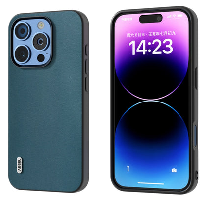 ABEEL Genuine Leather Xiaoya Series Phone Case, For iPhone 16 Pro Max, For iPhone 16 Pro, For iPhone 16 Plus, For iPhone 16, For iPhone 15 Pro Max, For iPhone 15 Pro