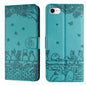 Cat Embossing Pattern Leather Phone Case with Lanyard, For iPhone 18 Pro / 17 Pro, For iPhone 18 Pro Max / 17 Pro Max, For iPhone 16e / 17e, For iPhone 17