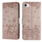 Cat Embossing Pattern Leather Phone Case with Lanyard, For iPhone 18 Pro / 17 Pro, For iPhone 18 Pro Max / 17 Pro Max, For iPhone 16e / 17e, For iPhone 17