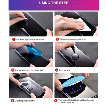 UV Liquid Curved Full Glue Screen Protector, For Xiaomi Poco M8 Pro 5G, For Xiaomi Poco M8 5G, For Xiaomi Civi 5 Pro / 4 Pro / 14 Civi, For Xiaomi 14 Pro / 14 Ultra, For Xiaomi Redmi Note 13 Pro+