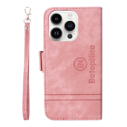 BETOPNICE Dual-side Buckle Leather Phone Case, For iPhone 15 Pro Max, For iPhone 15 Pro, For iPhone 15 Plus, For iPhone 15