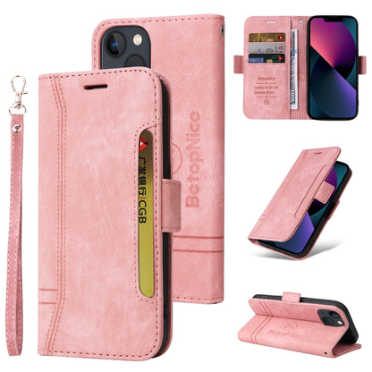 BETOPNICE Dual-side Buckle Leather Phone Case, For iPhone 15 Pro Max, For iPhone 15 Pro, For iPhone 15 Plus, For iPhone 15