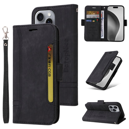 BETOPNICE Dual-side Buckle Leather Phone Case