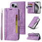 BETOPNICE Dual-side Buckle Leather Phone Case, For iPhone 16 Pro Max, For iPhone 16 Pro, For iPhone 16 Plus, For iPhone 16