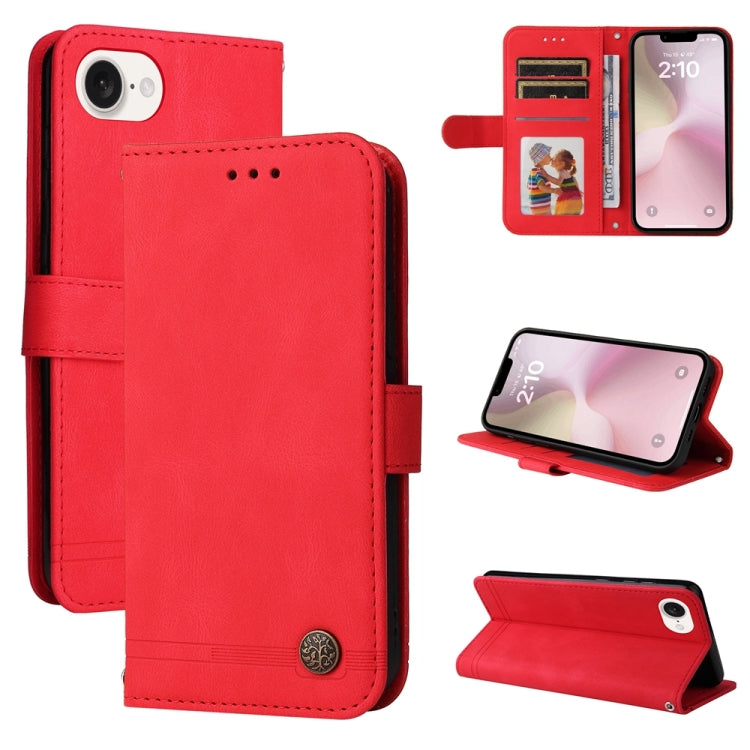 Skin Feel Life Tree Leather Phone Case, For iPhone 18 Pro / 17 Pro, For iPhone 18 Pro Max / 17 Pro Max, For iPhone 17e / 16e, For iPhone 17