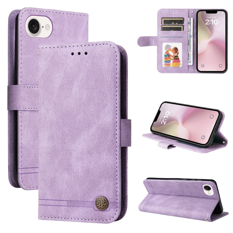 Skin Feel Life Tree Leather Phone Case, For iPhone 18 Pro / 17 Pro, For iPhone 18 Pro Max / 17 Pro Max, For iPhone 17e / 16e, For iPhone 17