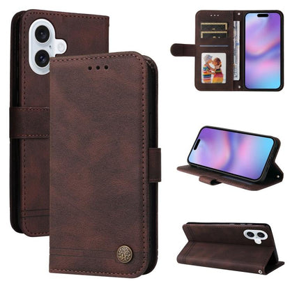 Skin Feel Life Tree Leather Phone Case, For iPhone 18 Pro / 17 Pro, For iPhone 18 Pro Max / 17 Pro Max, For iPhone 17e / 16e, For iPhone 17