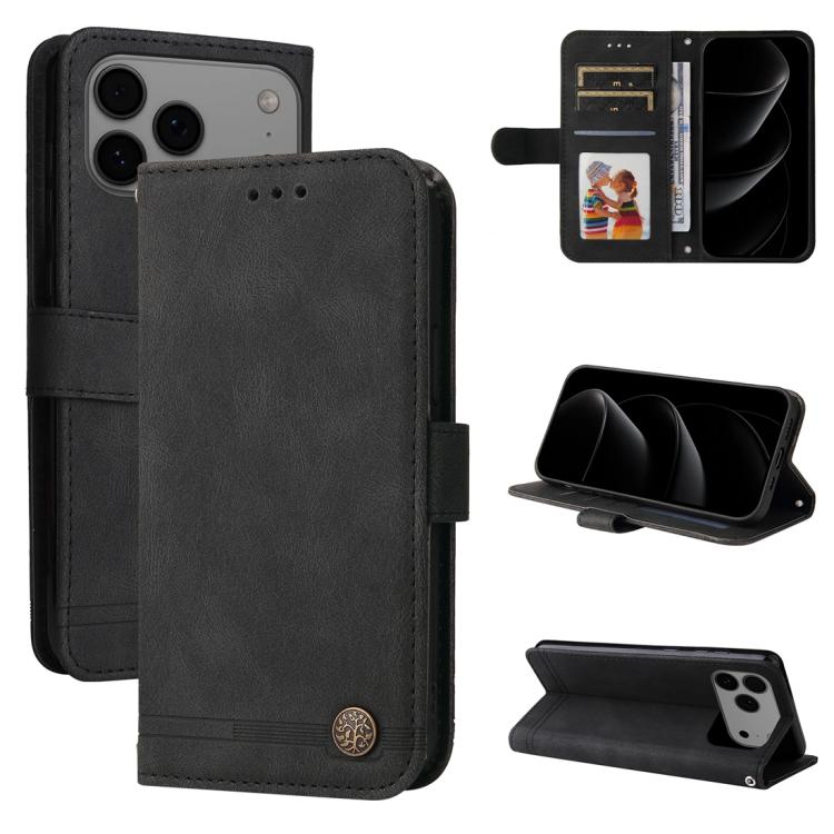 Skin Feel Life Tree Leather Phone Case, For iPhone 18 Pro / 17 Pro, For iPhone 18 Pro Max / 17 Pro Max, For iPhone 17e / 16e, For iPhone 17