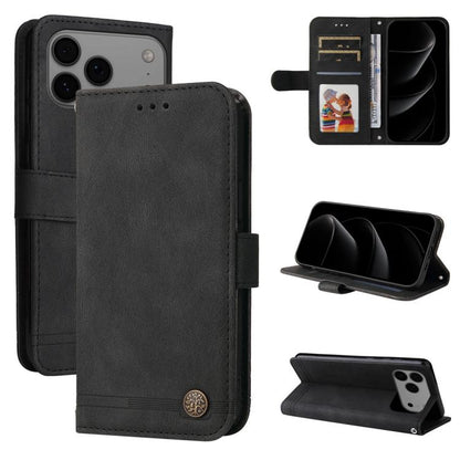 Skin Feel Life Tree Leather Phone Case, For iPhone 18 Pro / 17 Pro, For iPhone 18 Pro Max / 17 Pro Max, For iPhone 17e / 16e, For iPhone 17