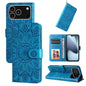 Embossed Sunflower Leather Phone Case, For iPhone 18 Pro / 17 Pro, For iPhone 18 Pro Max / 17 Pro Max, For iPhone 17e / 16e, For iPhone 17