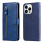 Fashion Calf Texture Zipper Leather Phone Case, For iPhone 16, For iPhone 15 Pro Max, For iPhone 15 Pro, For iPhone 15 Plus