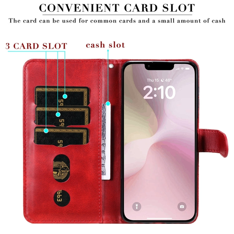 Fashion Calf Texture Zipper Leather Phone Case, For iPhone 17e / 16e, For iPhone 17 Pro Max, For iPhone 17 Pro, For iPhone 17