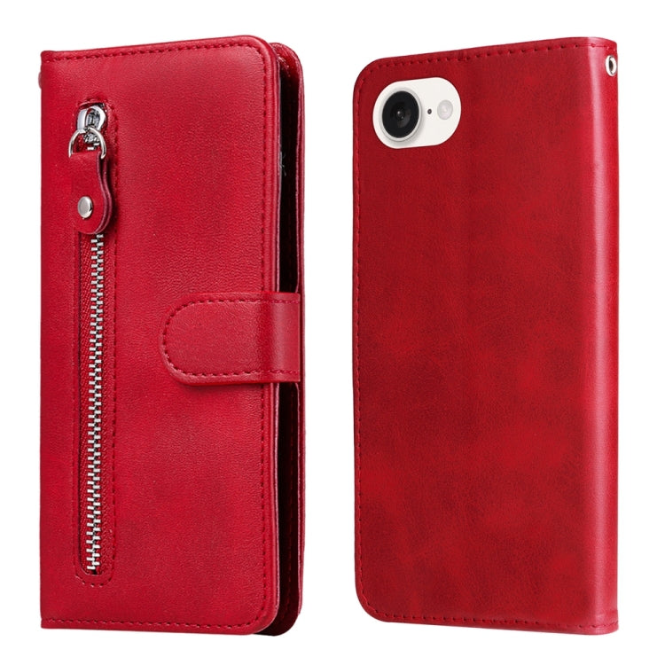 Fashion Calf Texture Zipper Leather Phone Case, For iPhone 18 Pro / 17 Pro, For iPhone 18 Pro Max / 17 Pro Max, For iPhone 17e / 16e, For iPhone 17