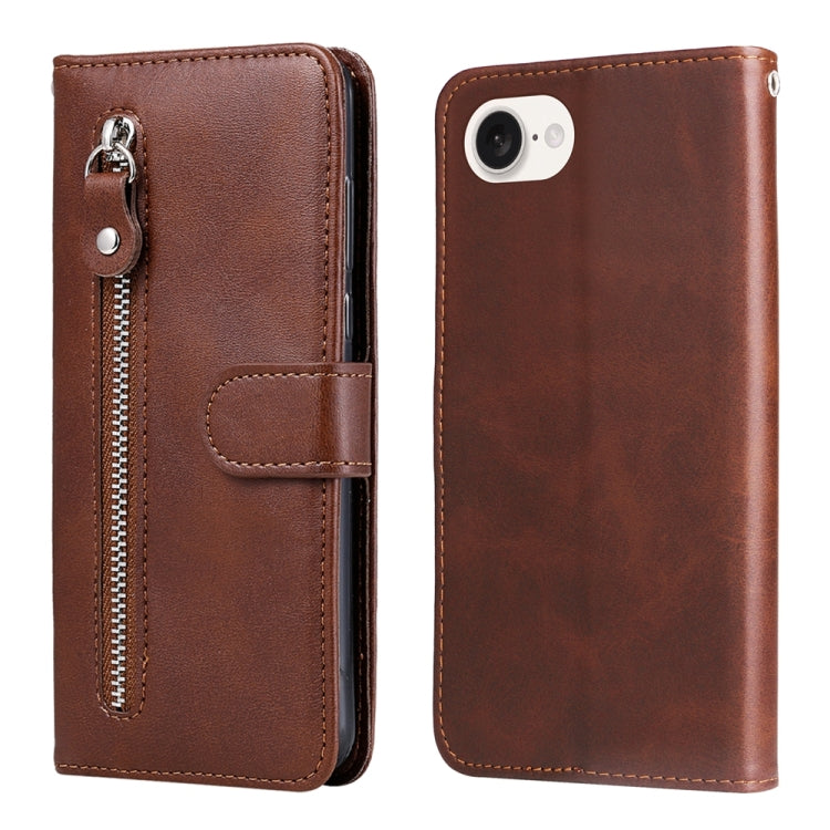 Fashion Calf Texture Zipper Leather Phone Case, For iPhone 18 Pro / 17 Pro, For iPhone 18 Pro Max / 17 Pro Max, For iPhone 17e / 16e, For iPhone 17