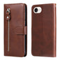 Fashion Calf Texture Zipper Leather Phone Case, For iPhone 18 Pro / 17 Pro, For iPhone 18 Pro Max / 17 Pro Max, For iPhone 17e / 16e, For iPhone 17
