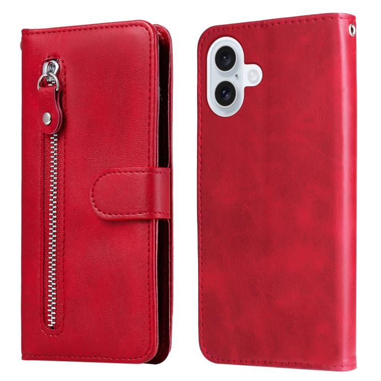Fashion Calf Texture Zipper Leather Phone Case, For iPhone 18 Pro / 17 Pro, For iPhone 18 Pro Max / 17 Pro Max, For iPhone 17e / 16e, For iPhone 17