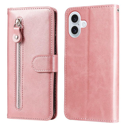 Fashion Calf Texture Zipper Leather Phone Case, For iPhone 18 Pro / 17 Pro, For iPhone 18 Pro Max / 17 Pro Max, For iPhone 17e / 16e, For iPhone 17