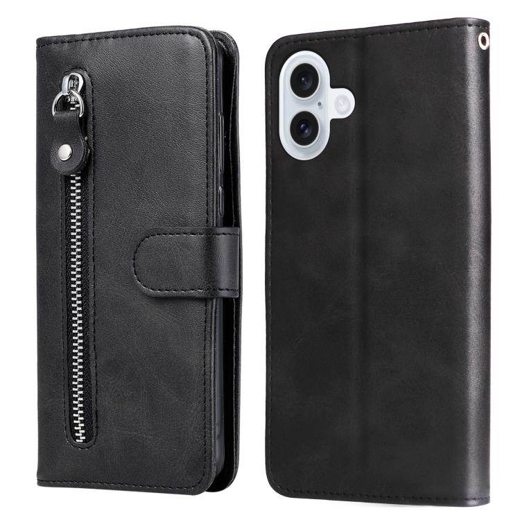 Fashion Calf Texture Zipper Leather Phone Case, For iPhone 18 Pro / 17 Pro, For iPhone 18 Pro Max / 17 Pro Max, For iPhone 17e / 16e, For iPhone 17