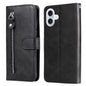 Fashion Calf Texture Zipper Leather Phone Case, For iPhone 18 Pro / 17 Pro, For iPhone 18 Pro Max / 17 Pro Max, For iPhone 17e / 16e, For iPhone 17