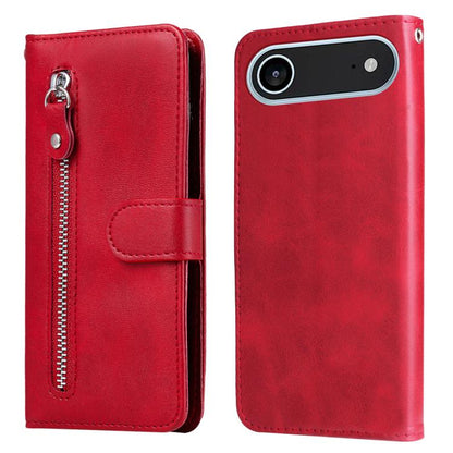 Fashion Calf Texture Zipper Leather Phone Case, For iPhone Air, For iPhone 16 Pro Max, For iPhone 16 Pro, For iPhone 16 Plus