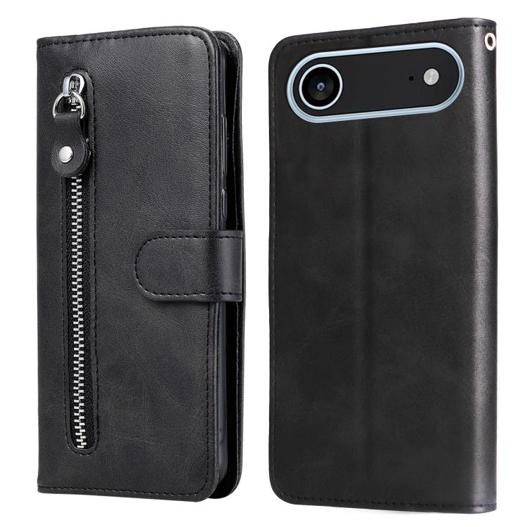 Fashion Calf Texture Zipper Leather Phone Case, For iPhone Air, For iPhone 16 Pro Max, For iPhone 16 Pro, For iPhone 16 Plus