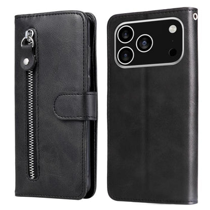 Fashion Calf Texture Zipper Leather Phone Case, For iPhone 18 Pro / 17 Pro, For iPhone 18 Pro Max / 17 Pro Max, For iPhone 17e / 16e, For iPhone 17