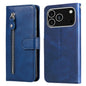 Fashion Calf Texture Zipper Leather Phone Case, For iPhone 18 Pro / 17 Pro, For iPhone 18 Pro Max / 17 Pro Max, For iPhone 17e / 16e, For iPhone 17