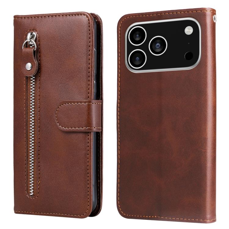 Fashion Calf Texture Zipper Leather Phone Case, For iPhone 18 Pro / 17 Pro, For iPhone 18 Pro Max / 17 Pro Max, For iPhone 17e / 16e, For iPhone 17