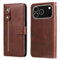 Fashion Calf Texture Zipper Leather Phone Case, For iPhone 18 Pro / 17 Pro, For iPhone 18 Pro Max / 17 Pro Max, For iPhone 17e / 16e, For iPhone 17