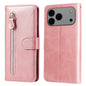 Fashion Calf Texture Zipper Leather Phone Case, For iPhone 18 Pro / 17 Pro, For iPhone 18 Pro Max / 17 Pro Max, For iPhone 17e / 16e, For iPhone 17