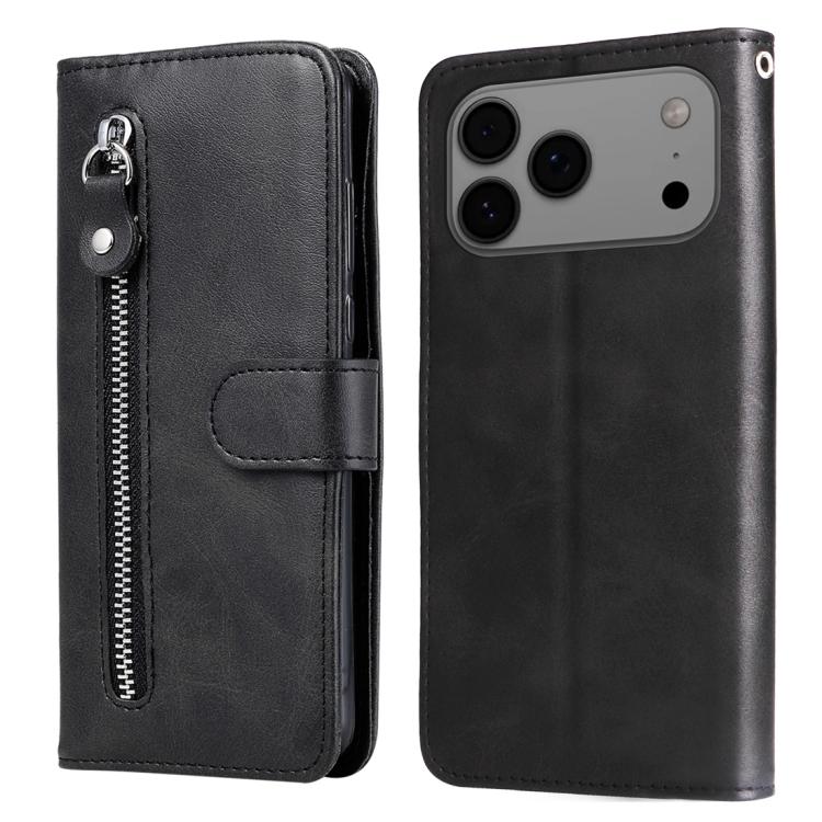 Fashion Calf Texture Zipper Leather Phone Case, For iPhone 18 Pro / 17 Pro, For iPhone 18 Pro Max / 17 Pro Max, For iPhone 17e / 16e, For iPhone 17