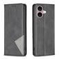 Rhombus Texture Magnetic Leather Phone Case, For iPhone 16 Pro Max, For iPhone 16 Pro, For iPhone 16 Plus, For iPhone 16