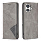 Rhombus Texture Magnetic Leather Phone Case, For iPhone 17 Pro Max, For iPhone 17 Pro, For iPhone 17, For iPhone Air