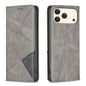 Rhombus Texture Magnetic Leather Phone Case, For iPhone 17 Pro Max, For iPhone 17 Pro, For iPhone 17, For iPhone Air