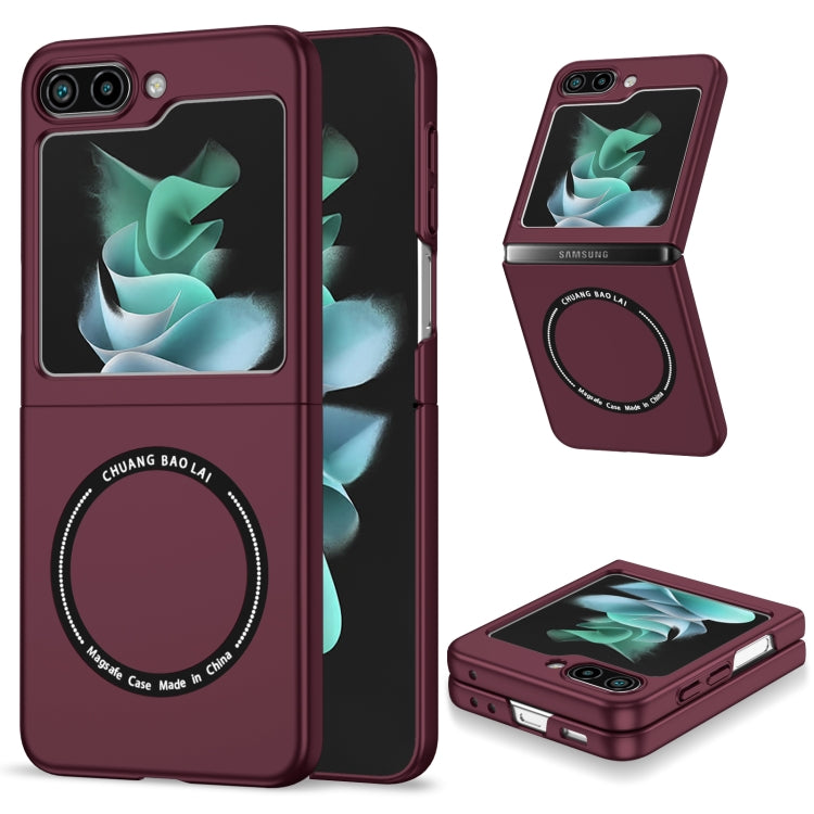Magsafe Magnetic Folding PC Phone Case, For Samsung Galaxy Z Flip5 5G