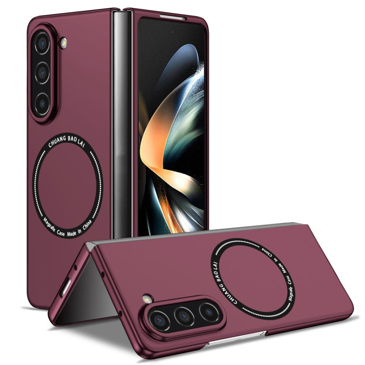 Magsafe Magnetic Folding PC Phone Case, For Samsung Galaxy Z Fold6 5G, For Samsung Galaxy Z Fold5, For Samsung Galaxy Z Flip5 5G