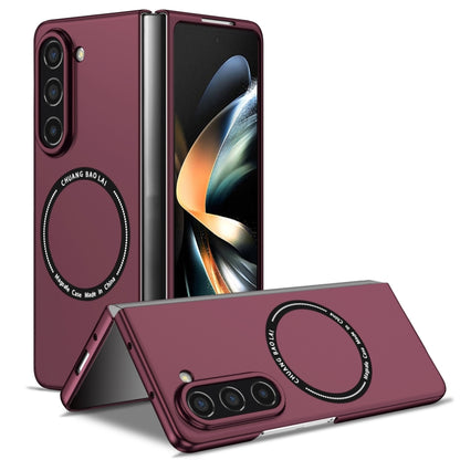 Magsafe Magnetic Folding PC Phone Case, For Samsung Galaxy Z Fold6 5G, For Samsung Galaxy Z Fold5, For Samsung Galaxy Z Flip5 5G