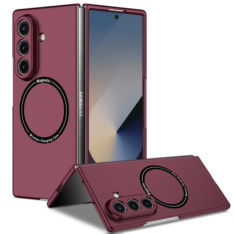 Magsafe Magnetic Folding PC Phone Case, For Samsung Galaxy Z Flip7 FE / Flip6, For Samsung Galaxy Z Fold7 5G, For Samsung Galaxy Z Flip7 5G