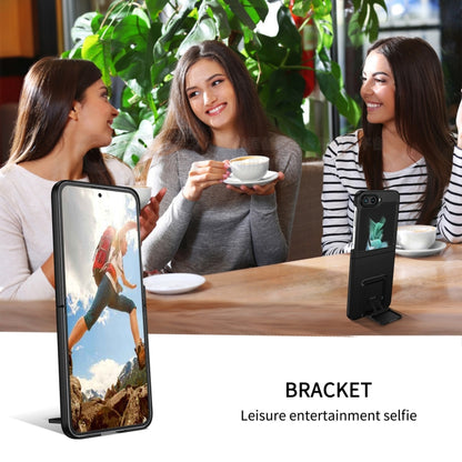 Three-dimensional Folding Holder PC Phone Case, For Samsung Galaxy Z Flip5 5G