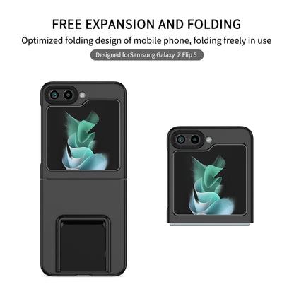 Three-dimensional Folding Holder PC Phone Case, For Samsung Galaxy Z Flip6 / Flip7 FE, For Samsung Galaxy Z Fold6 5G, For Samsung Galaxy Z Fold5, For Samsung Galaxy Z Flip5 5G