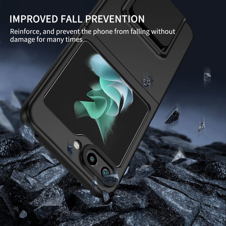 Three-dimensional Folding Holder PC Phone Case, For Samsung Galaxy Z Flip6 / Flip7 FE, For Samsung Galaxy Z Fold6 5G, For Samsung Galaxy Z Fold5, For Samsung Galaxy Z Flip5 5G