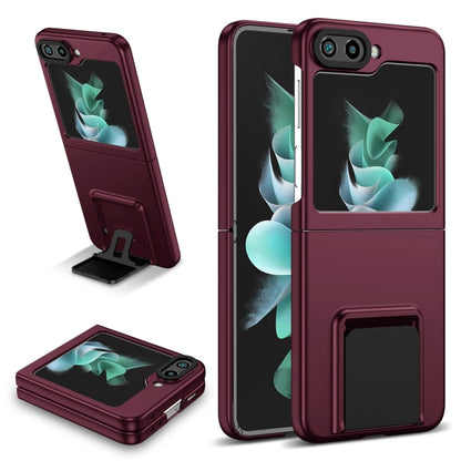 Three-dimensional Folding Holder PC Phone Case, For Samsung Galaxy Z Flip6 / Flip7 FE, For Samsung Galaxy Z Fold6 5G, For Samsung Galaxy Z Fold5, For Samsung Galaxy Z Flip5 5G