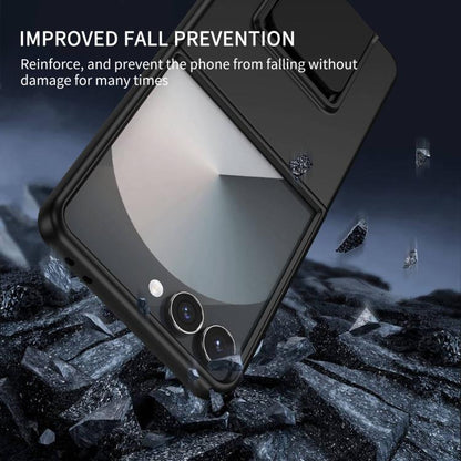 Three-dimensional Folding Holder PC Phone Case, For Galaxy Z Flip7 5G, For Samsung Galaxy Z Flip6 5G, For Samsung Galaxy Z Fold6 5G, For Samsung Galaxy Z Fold5